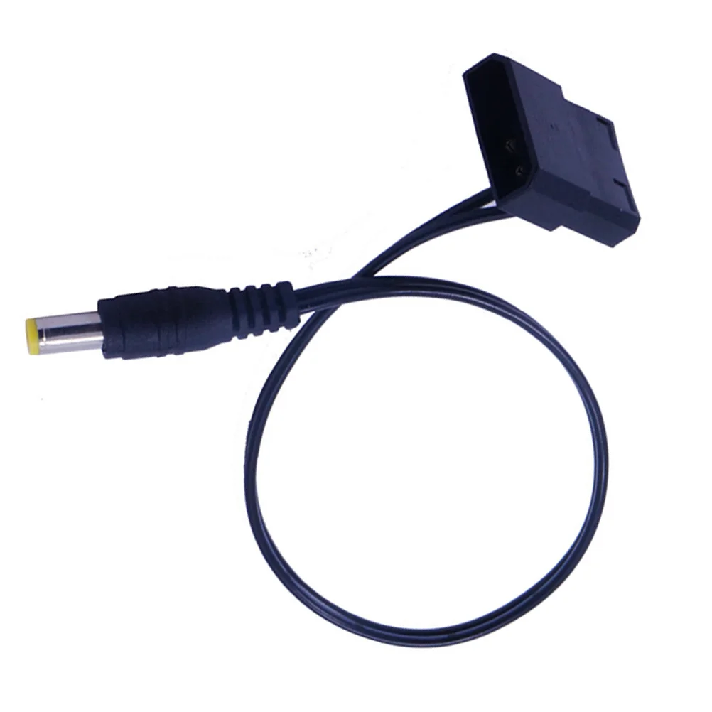 1 Stück RGB-Stromkabel für Computergehäuse, LED, 4P, einzelner 5521-Controller-Anschluss, schwarz, leicht, tragbares Stromkabel