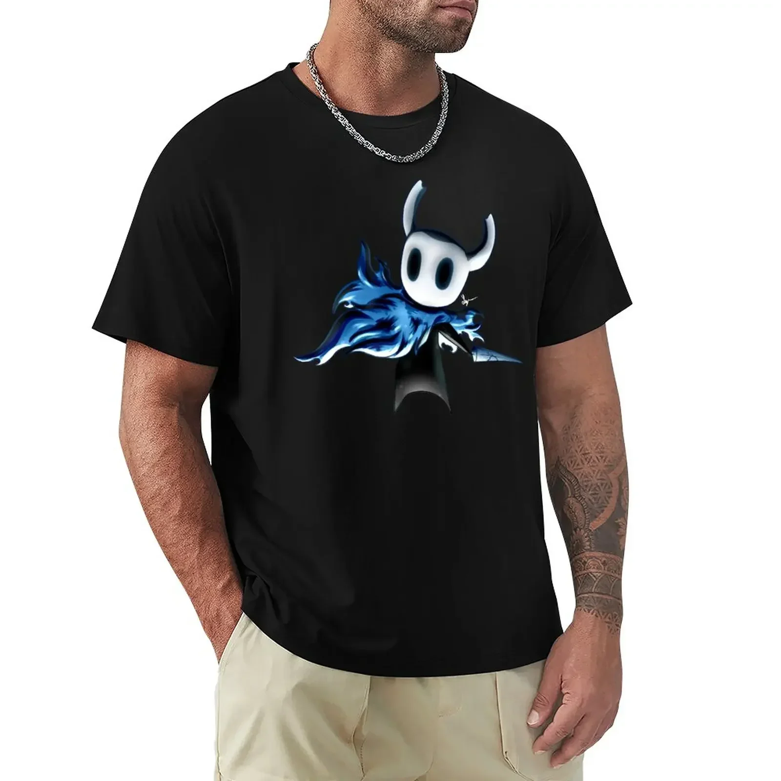 hollow knight T-Shirt plus sizes animal prinfor boys Men's t-shirts