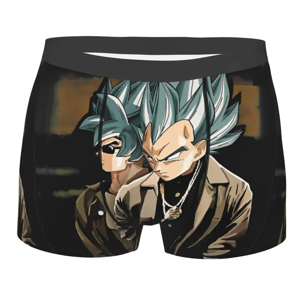 Men Training Day Dragon Ball Z Underwear Humor Boxer Briefs Shorts Panties Male Breathable Underpants Plus Size