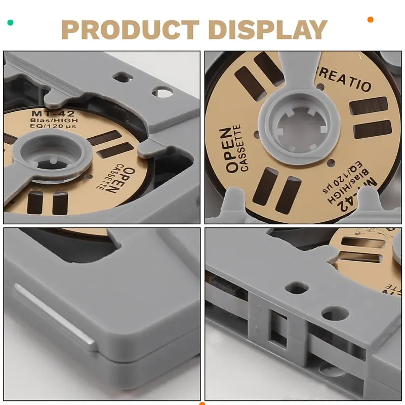Audio Cassette Reel Metal Reel Hollow Case Self-Made Self-Made Audio Cassette Reel To Reel Cassette