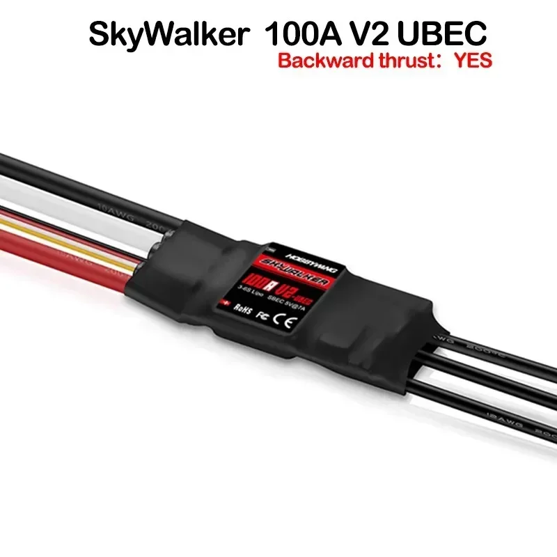 Hobbywing Skywalker 20a/30a/40/50a/60/80a/100a/Borstelloze Esc Speedcontroler Met Ubec Voor Rc Fpv Quadcopter Vliegtuig Helikopter