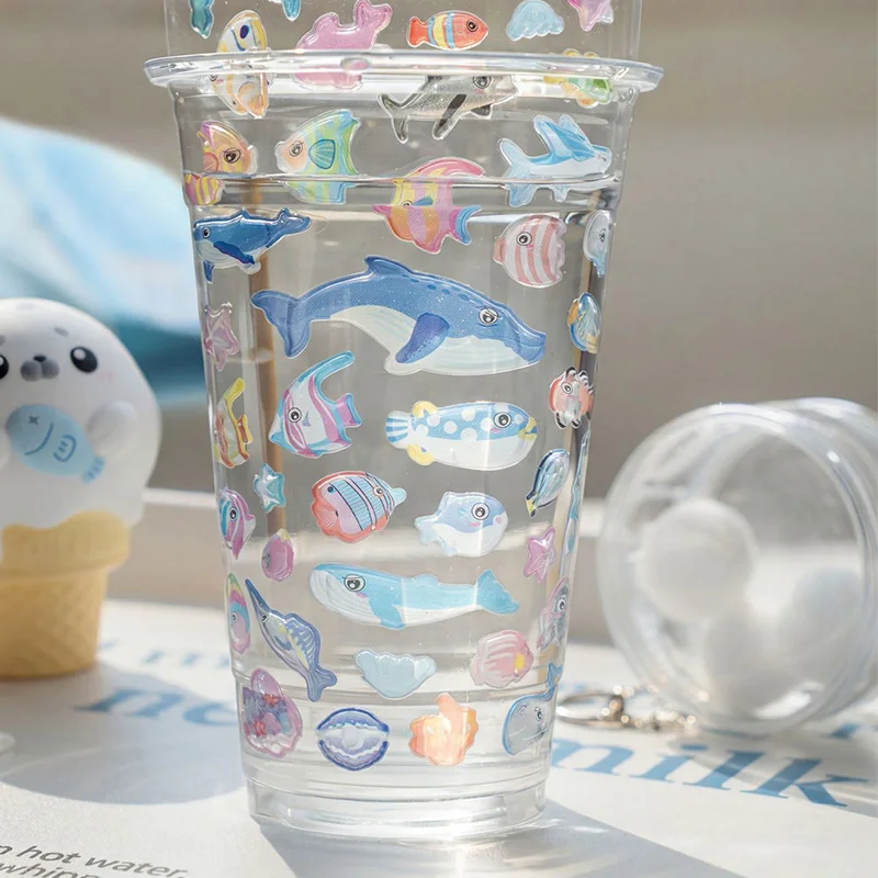 일본식 만화 해양 생물 3D 릴리프 크리스탈 스티커 귀 - Japanese Lifestyle Products 리뷰 및 가격