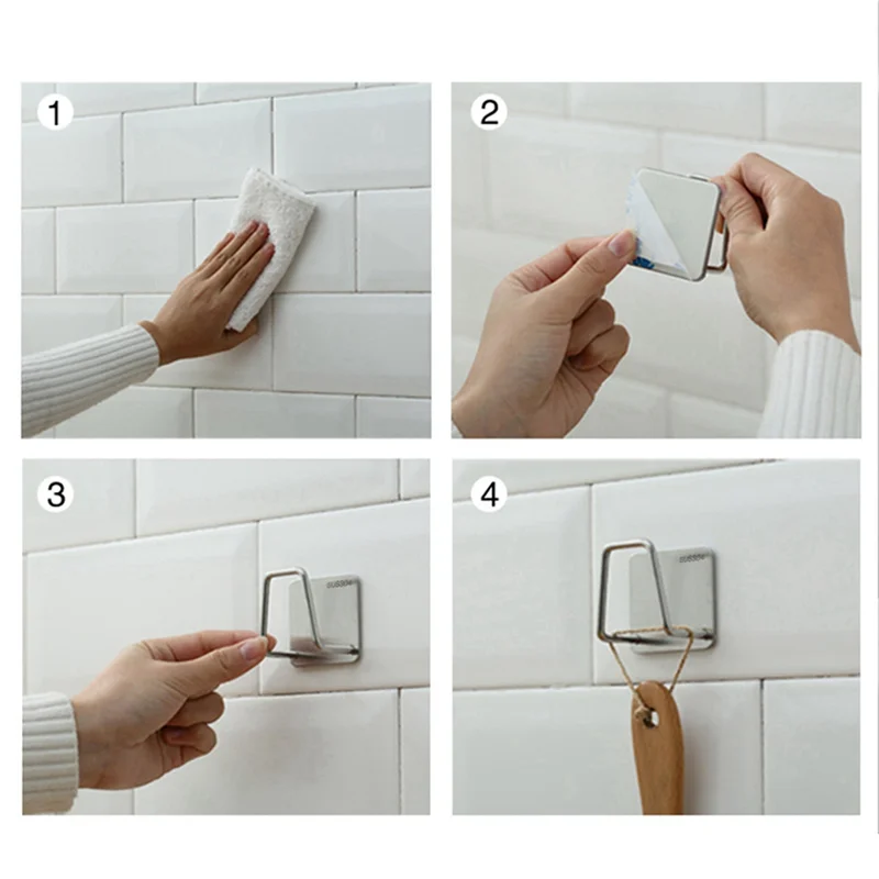 A96K - Samoprzylepny uchwyt do przechowywania, nierdzewny ociekacz na gąbki do zlewu, samozaciskowy, czarny