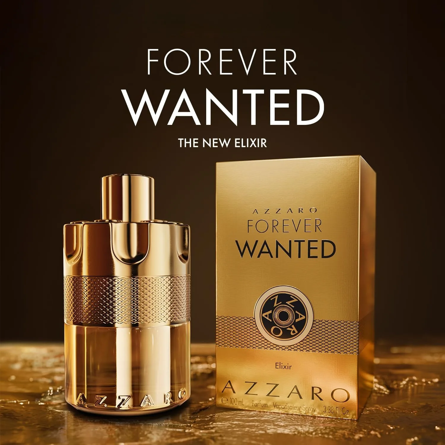 Forever Wanted Elixir Eau De Parfum for Men Fruity Spicy Cologne Raspberry Cardamom Leather Long Lasting Gift Choice