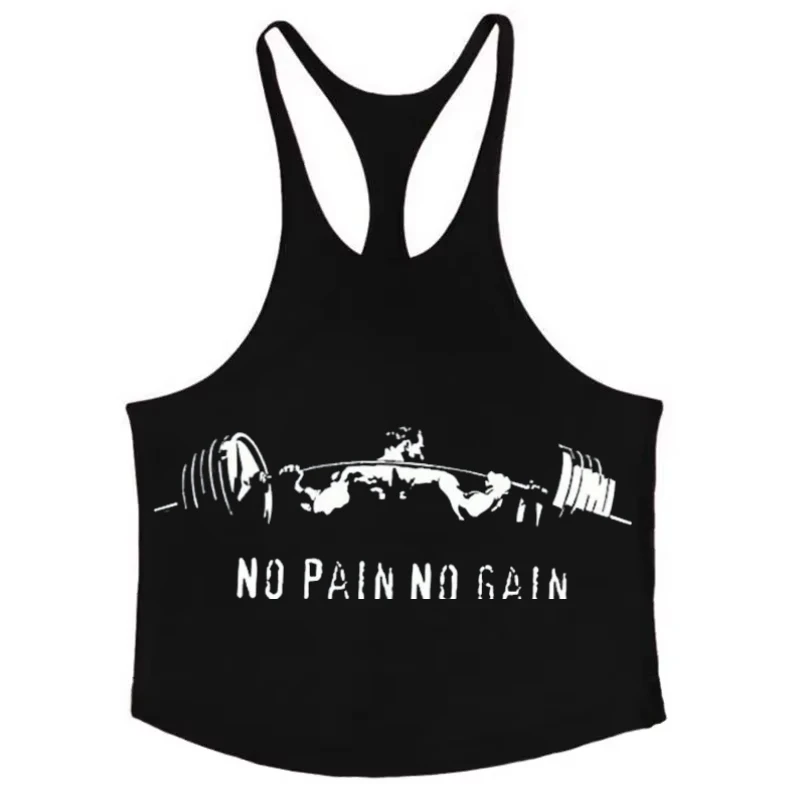 Camisas de entrenamiento muscular de algodón Premium para hombres, camisetas de entrenamiento de alta calidad, ropa deportiva para gimnasio y Fitness, marca