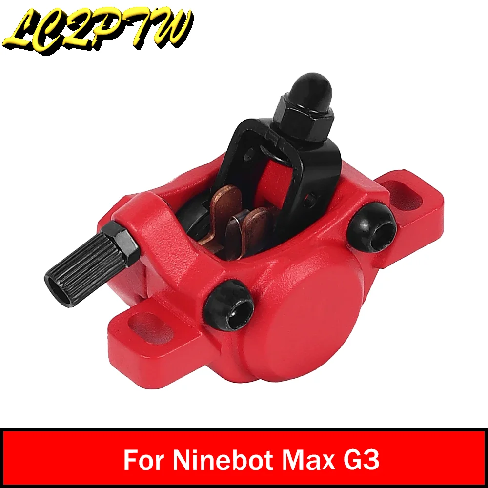 

Aluminium Alloy Disc Brake Seat for Segway Ninebot MAX G3 Electric Scooter Front Rear Braking Including Brake Pads Parts