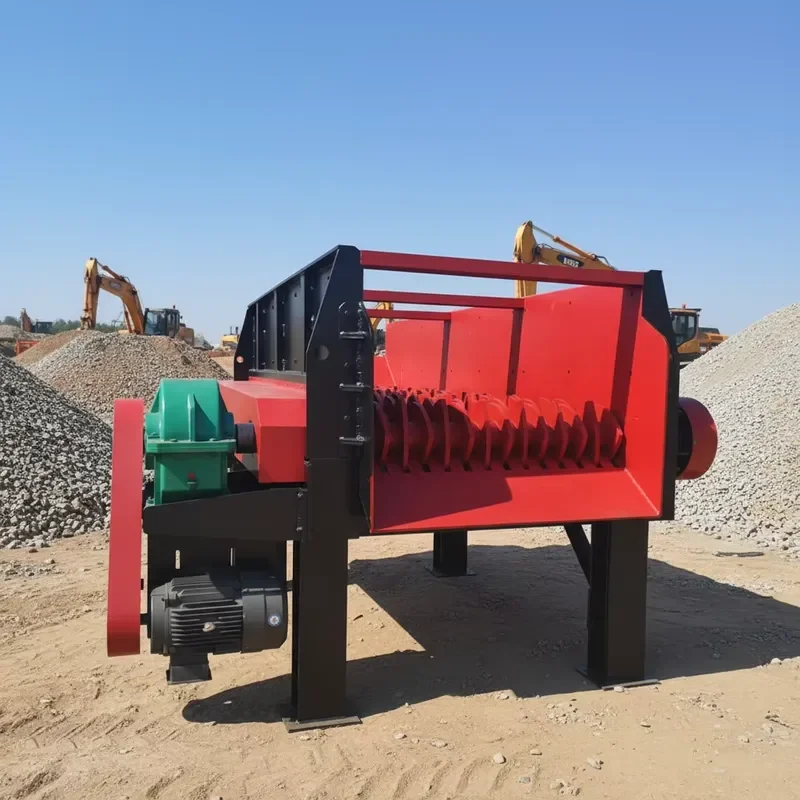 Construction Waste Separator Equipment Gravel Stone and Soil Clay Mud Rock Separator