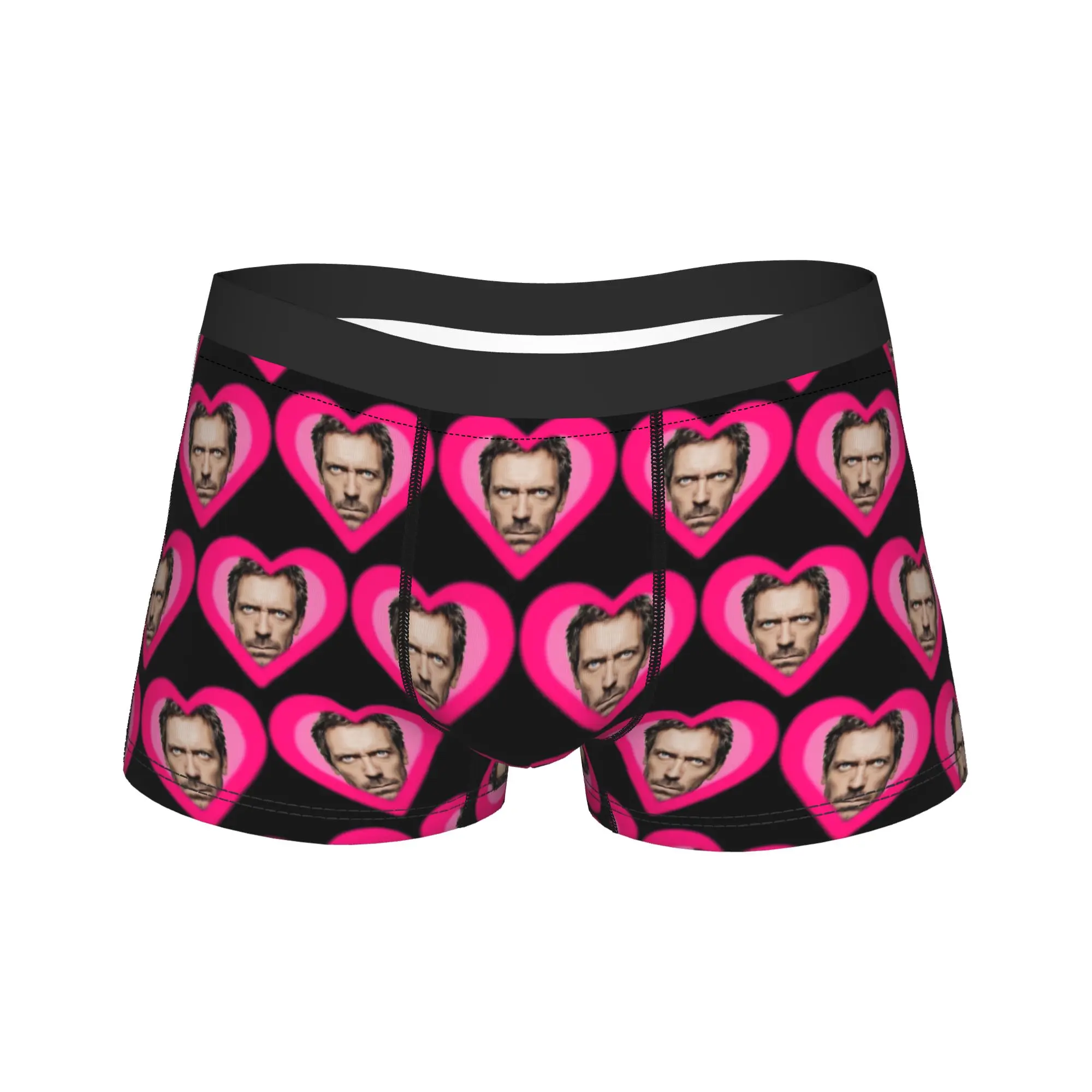 

Doctor House Underwear Male Boxer Brief Funny Boxer Shorts Quality Pattern Plus Size Underpants