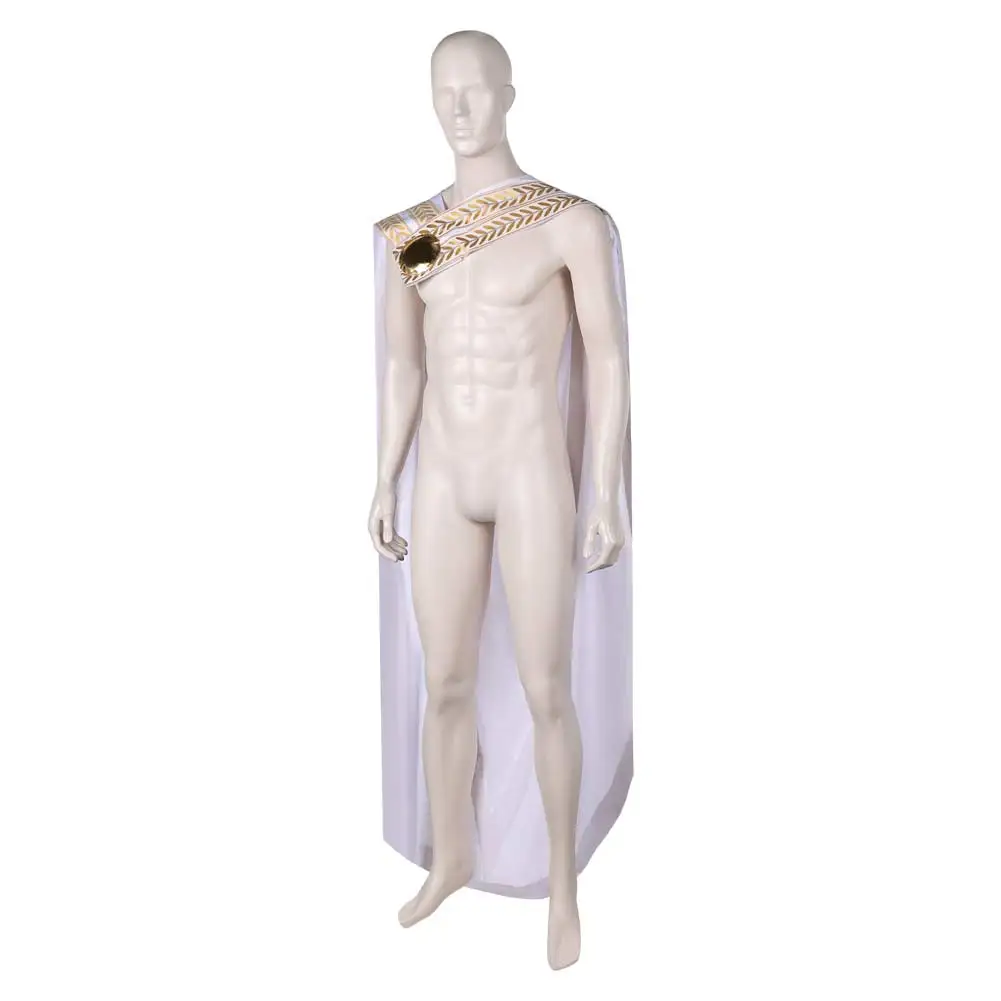 Marcus Cosplay Acacius Gewaad Kostuum Film Gladiator Rollenspel Witte Mantel Mannelijke Mannen Outfits Halloween Carnaval Party Fantasia Pak