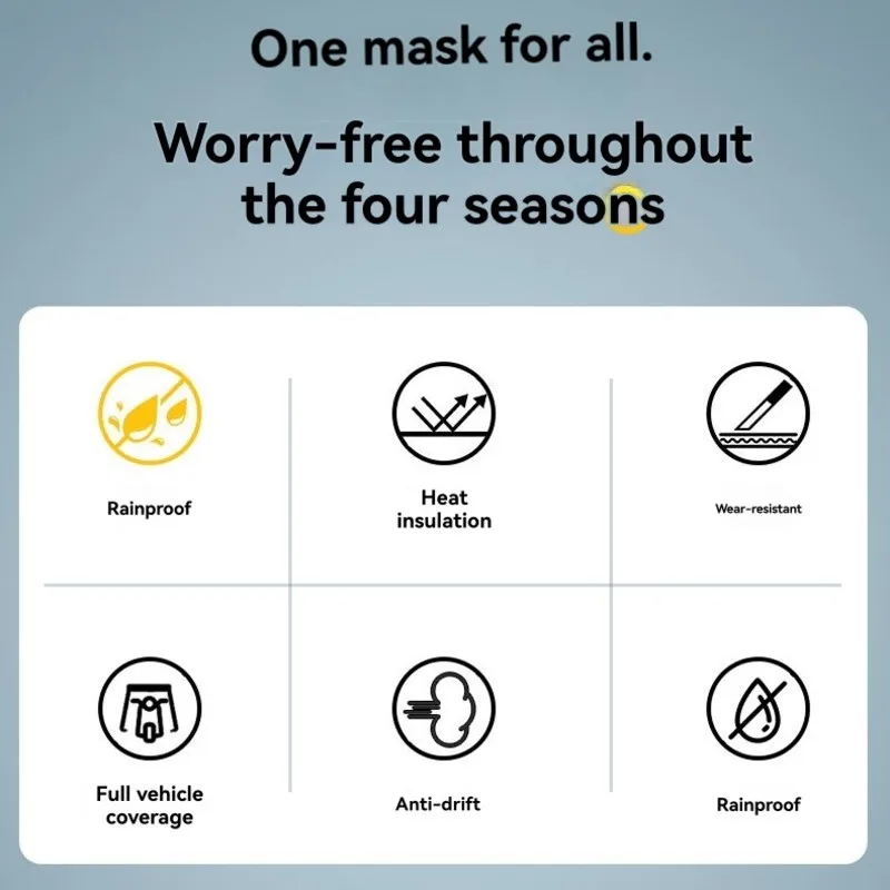 

ABLB-УФ-защита Светоотражающий чехол из ткани Оксфорд для электромобиля - водонепроницаемый, пылезащитный