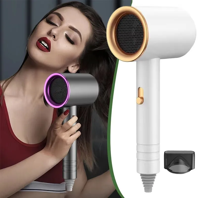 Heißluft- und Kaltluft-Haartrockner mit negativen Ionen, Hammerförmiger Gebläseföhn, elektrischer Profi-Haartrockner, starker Wind-Haartrockner, Salon-Haartrockner