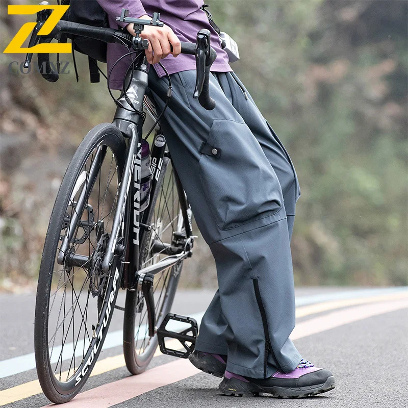 Men's Cargo Pants 2025 New Autumn Classics Waterproof Soft Breathable Pants Outdoor Trekking Travel Trendy Utility Overalls