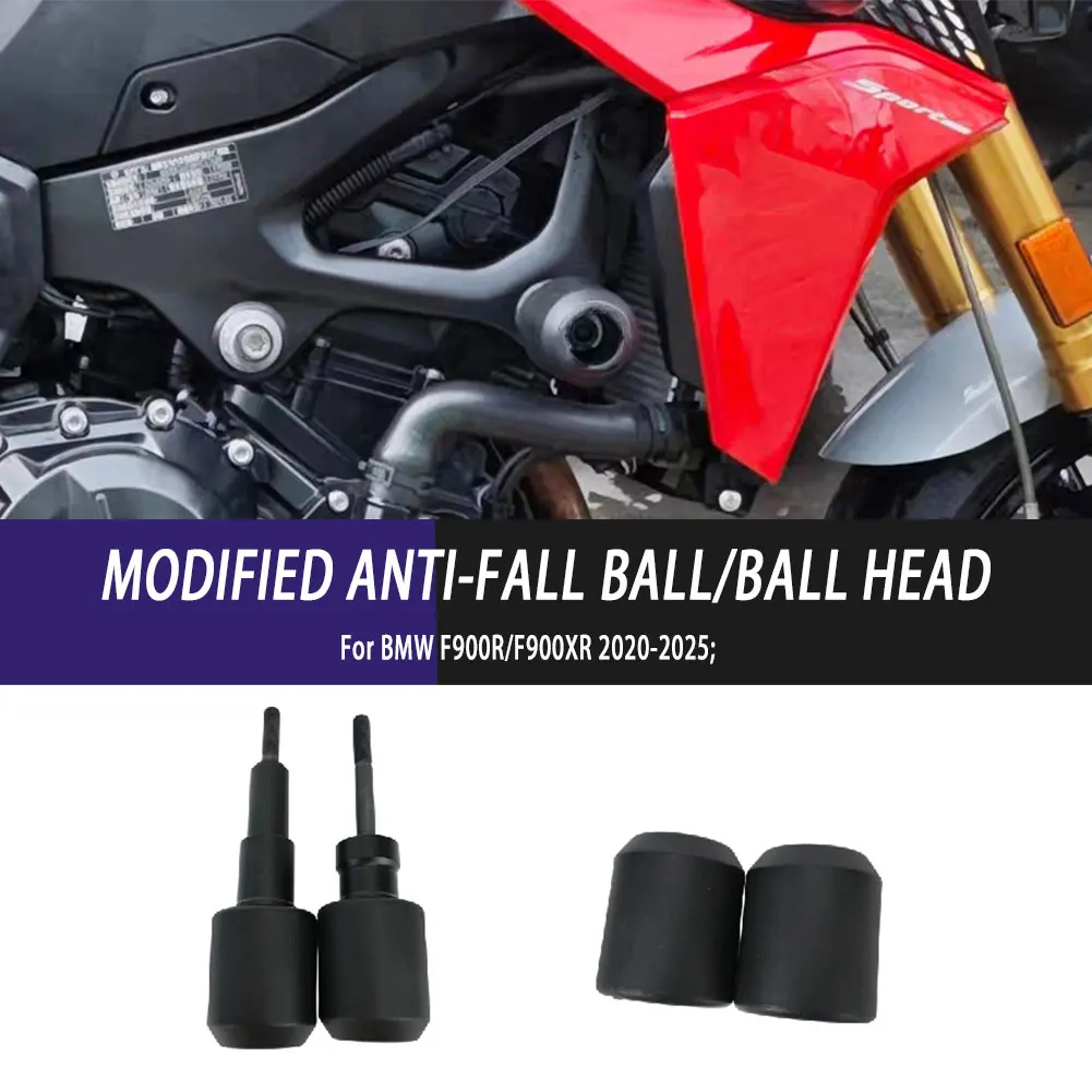 

Falling Protection Engine Frame Sliders Crash Protector For BMW F900R/F900XR 2020-2025 Motorcycle Accessories Sport Crash Pad