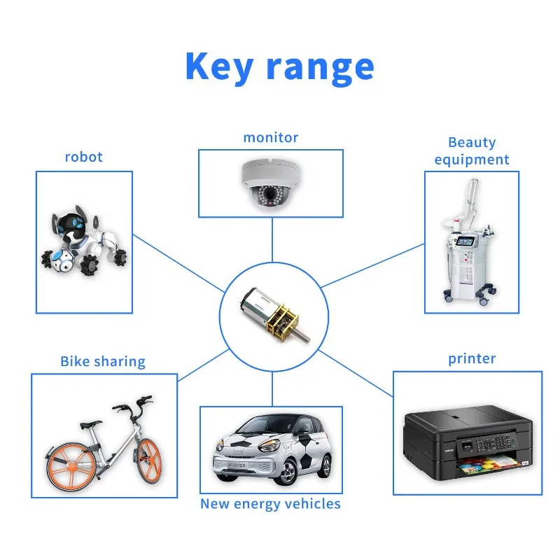 2Pack DC 3V 30RPM Micro DC Geared Elektrische Motor GA12-N20 Mini Vertraging Reductiemotoren voor RC Auto robot Model