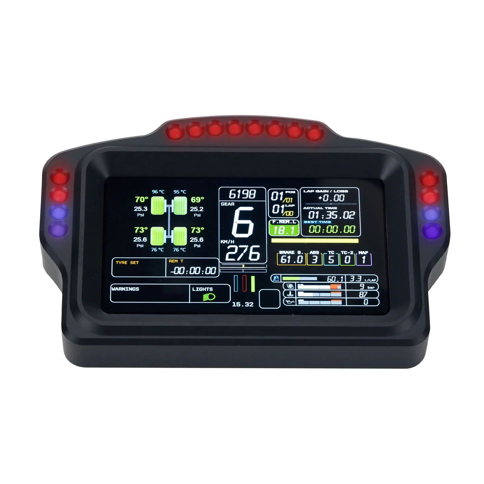 Simplayer DV480 PRO Dashboard Sim Racing Dash Display with 5\