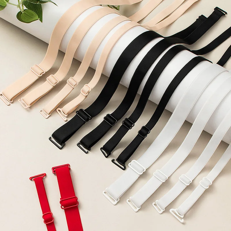 Underwear Shoulder Strap For Women Invisible Slip Resistant Bra Straps Ladies Adjustable Elastic Bra Strap Lingerie Accessories