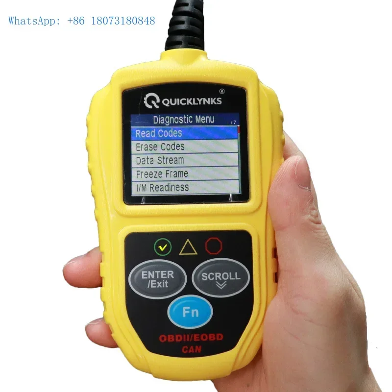 

Motor Car All Vehicle Diagnostic Tools Scanner Reader Obd2 Scanner Engine Fault Code Reader