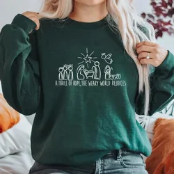 2024 Christian Christmas Sweatshirt Nativity Scene Sweater Navidad Nativity Hoodie Women Hoodie Jesus Pullover Religious Gifts