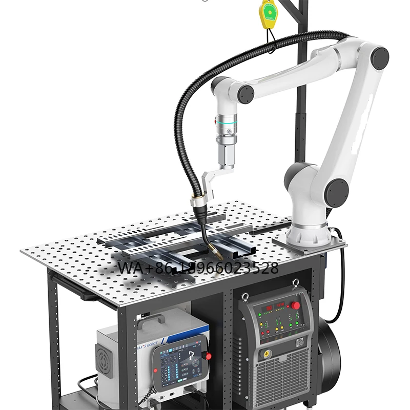 Free Automatic Cobot Welding Robot Machine with 6 Axis Collaborative Robot Arm