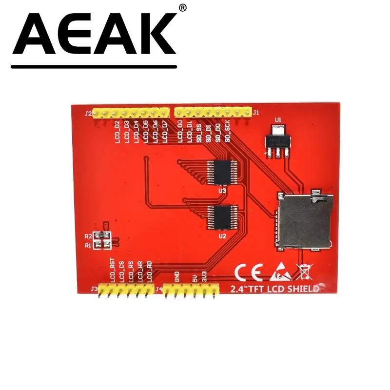 LCD module TFT 2.4 inch TFT LCD screen ILI9341 Drivers for Arduino UNOR3 Board and support mega 2560