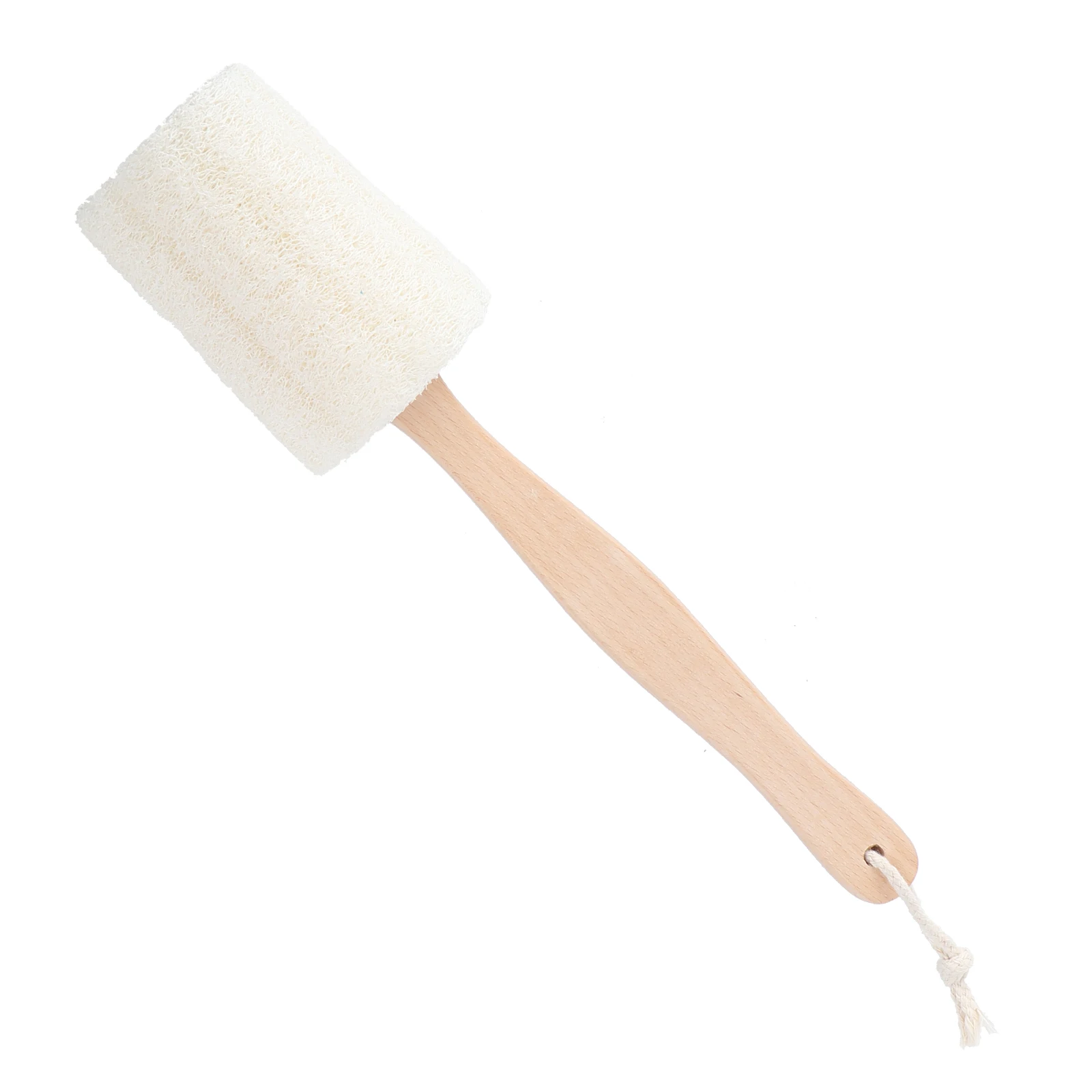 

Bath Brush Loofah Sponge Long Handle Shower Exfoliating Body Scrub Back Cleanser Natural Wood Bathing Accessories