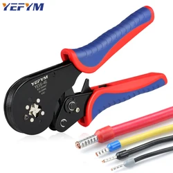 Ferrule Crimping Tools YE 16-4E 0.5-16mm²/20-5AWG Tubular Terminal Mini YEFYM Pliers For Large Size Terminals Electrical Clamps