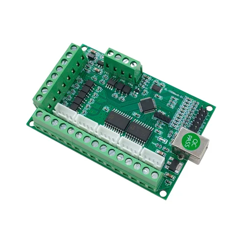 Imagen 2 del producto 1 Uds placa controladora placa de ruptura CNC USB MACH3 100Khz interfaz de 5 ejes controlador de movimiento
