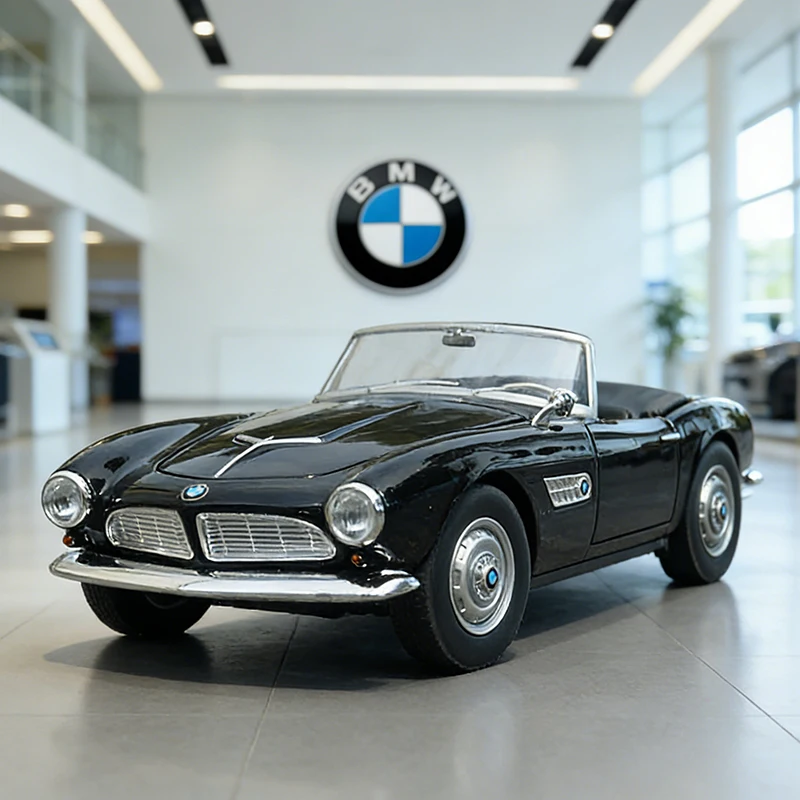 

WELLY 1:24 BMW 507, трансформируемый мягкий легкосплавный автомобиль, литье под давлением и игрушечные транспортные средства, модель автомобиля, миниатюрная масштабная модель автомобиля, игрушка для детей