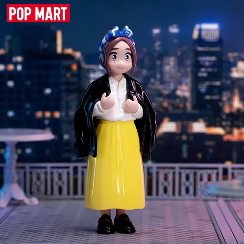 

POP MART Nori's Morning Series Just a Girl Mystery Blind Box Anime Action Figure Desktop Ornament festival Gift for Girls