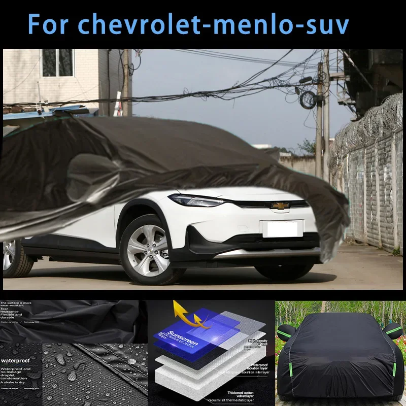 

Forchevrolet-menlo-suvOutdoor Protection Full Car Covers Snow Cover Sunshade Waterproof Dustproof Exterior Car accessories