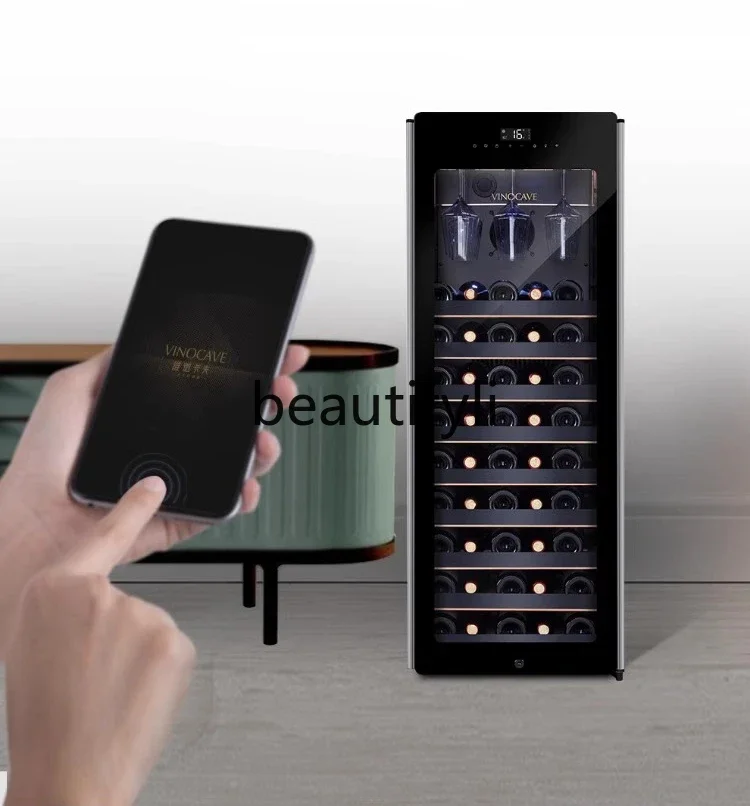 

Лидер продаж, новый компрессорный винный шкаф, винный шкаф с постоянной температурой, ледяной бар, бытовой холодильник