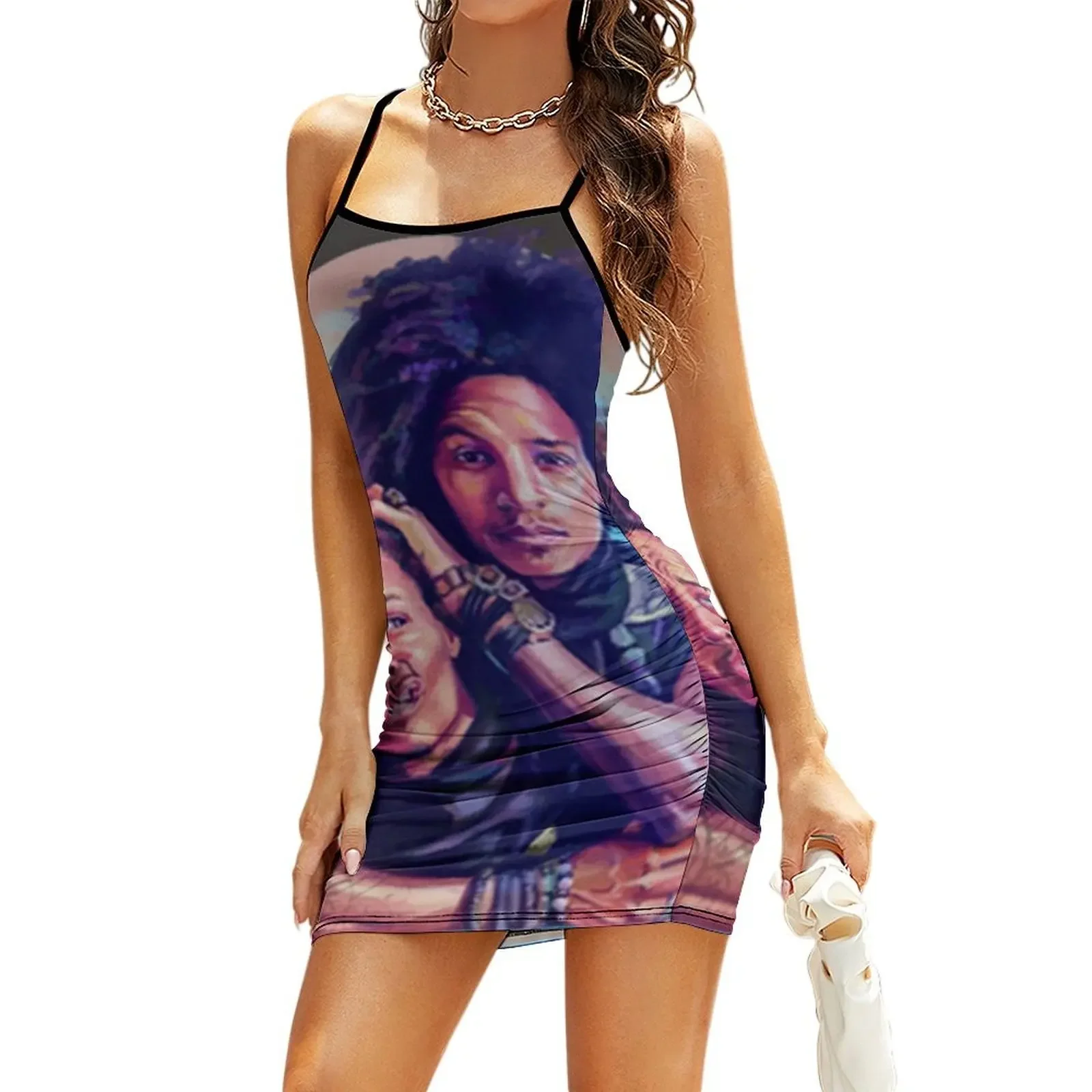 Les Twins World Top Dancers Sling Dress women clothes Dress women Dresses Casual dresses Dress