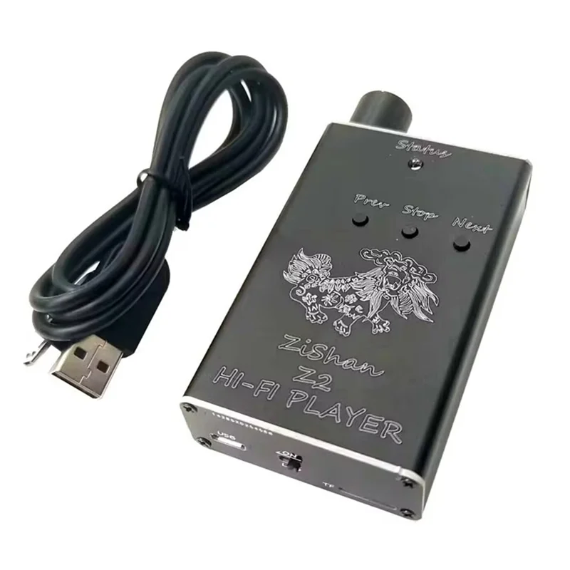 FEDI-Zishan Z2 Hifi DSD Dard DAC Decoder Lossless Music Player Upgraded Version ES9018 DAC Headphone Amp MP3 Player