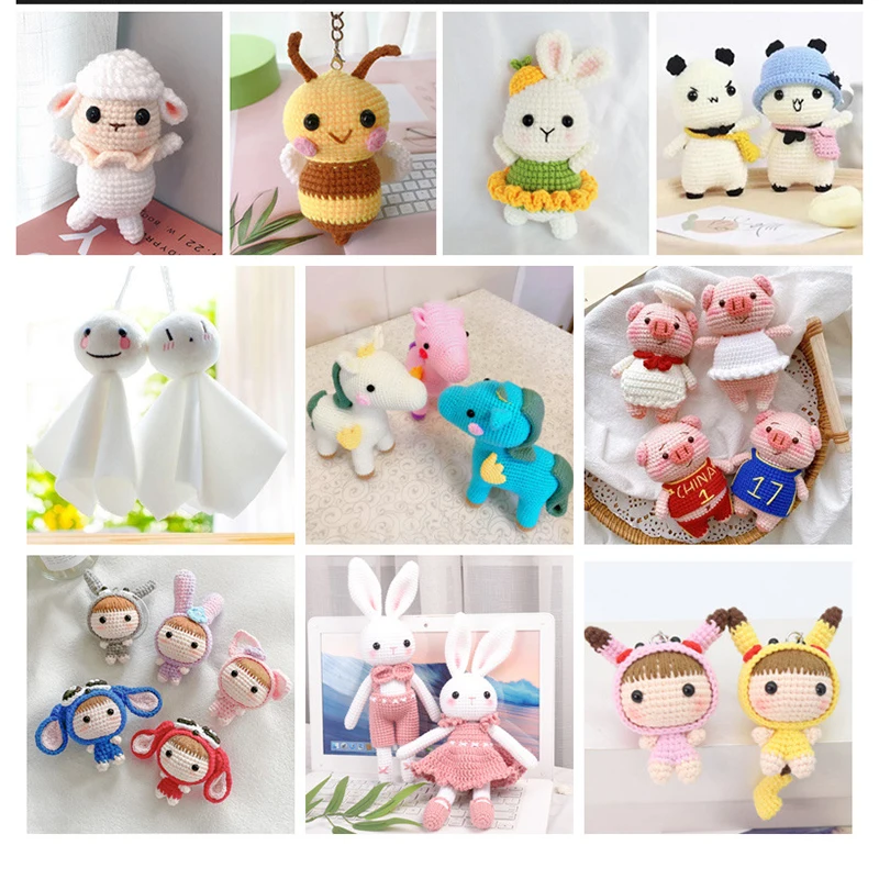 20-200g Pillow Filling PP Cotton Doll Toys Clothes Stuffing Premium Polyester DIY Handmade Material High Elastic Cushion Filling