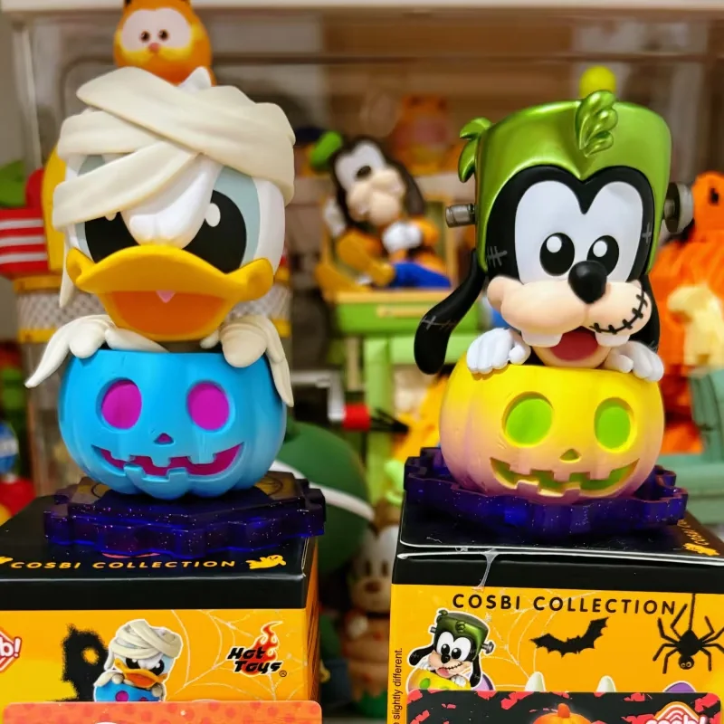 

Disney Микки Маус и друзья тыква серия слепая коробка игрушки милый стежок Микки фигурка загадочная коробка рождественские украшения подарки
