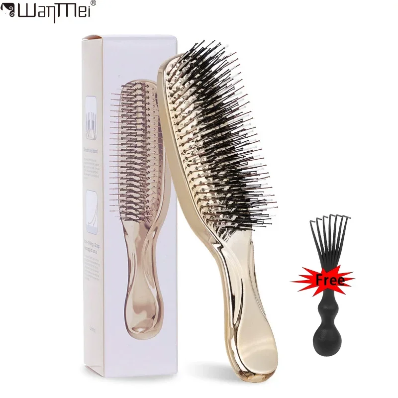 1PCS Japanese Premium Head Massager Scalp Brush Hair Massager Shampoo Brush Wet Plastic Detangling Brush Hair Cleaning Comb