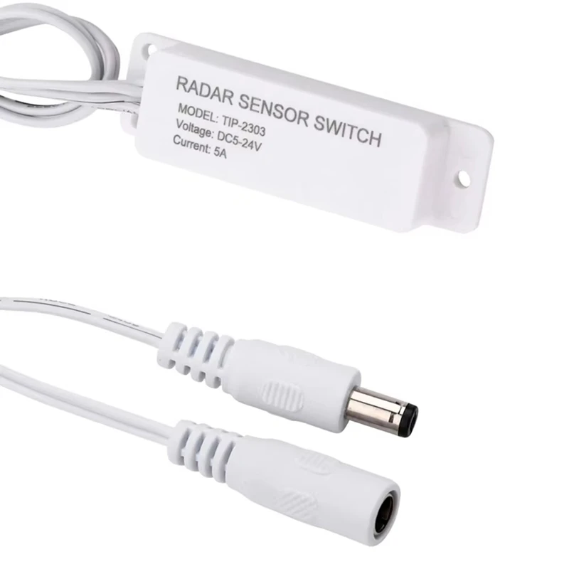 FULL-DC 5-24V 5,8G Mikrowelle Radar Sensor Schalter Controller Menschlichen Körper Induktion Schalter Für PWM LED Monochrome Bar Licht