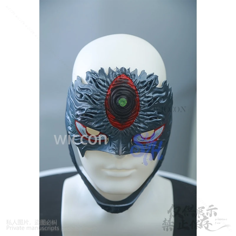 JJ Enjōji Jin 코스프레 Dandadan SE2 애니메이션 의상 이블 아이 3D 폴리 락트산 베이스 마스크 공포 할로윈 크리스마스 파티 선물