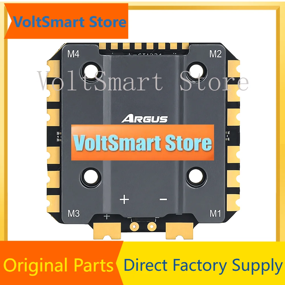 VoltSAxisflying Argus Pro 80A 100A ESC 8Bit / BLHeli_32Bit Speed Controller W/ Dshot1200 Capacitor 4-8S For Long Range RC FPV Dr