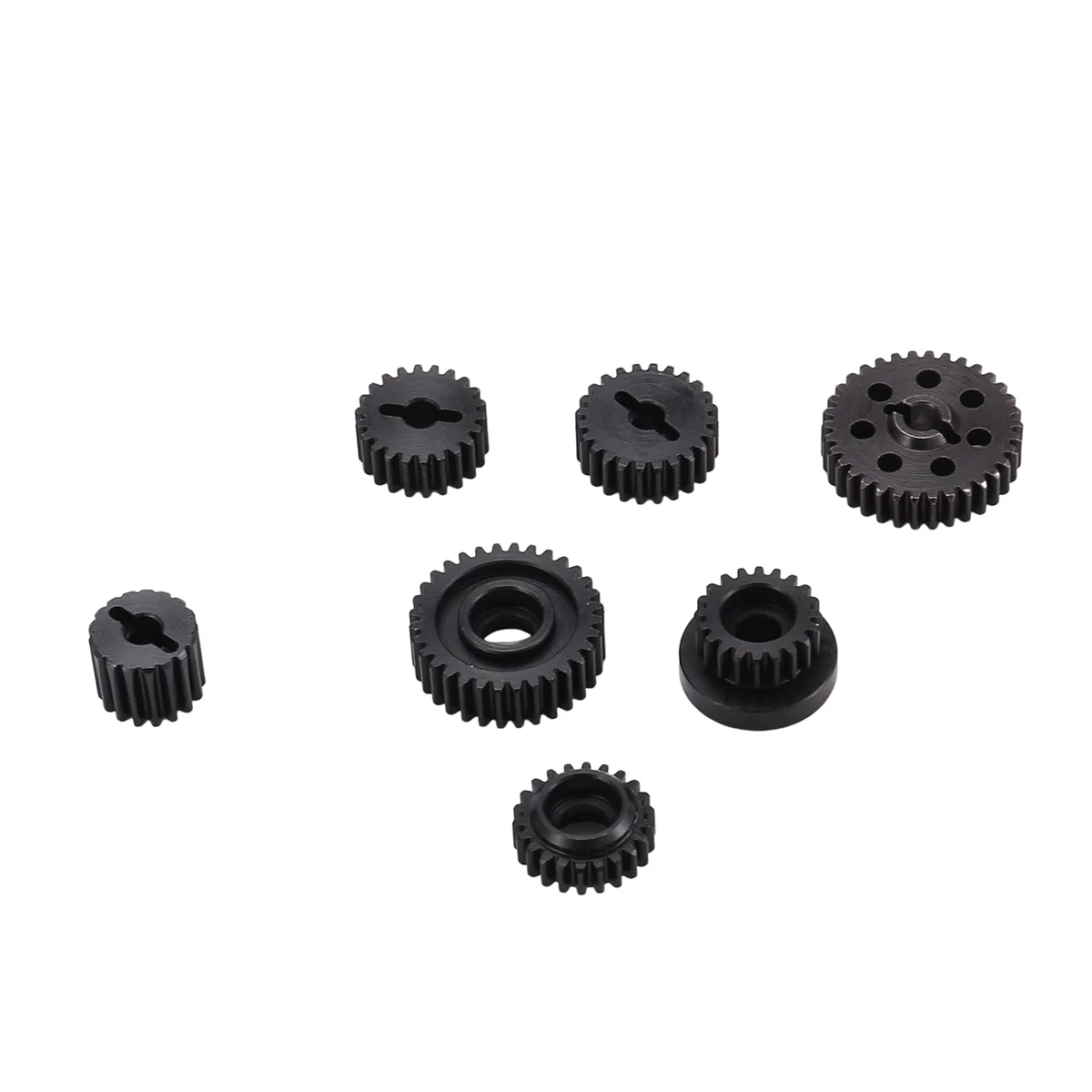 Metal Steel Gearbox Gears Set for YiKong YK4082 YK4102 YK4103 RC Crawler Car Upgrades Parts Accessories