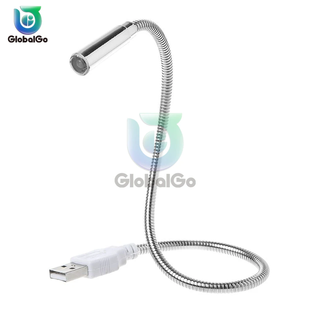 USB Flexible Light Keyboard Lamp Rechargeable Adjustable Hose Night Illumination Plug And Play For PC Computer Desktop Book