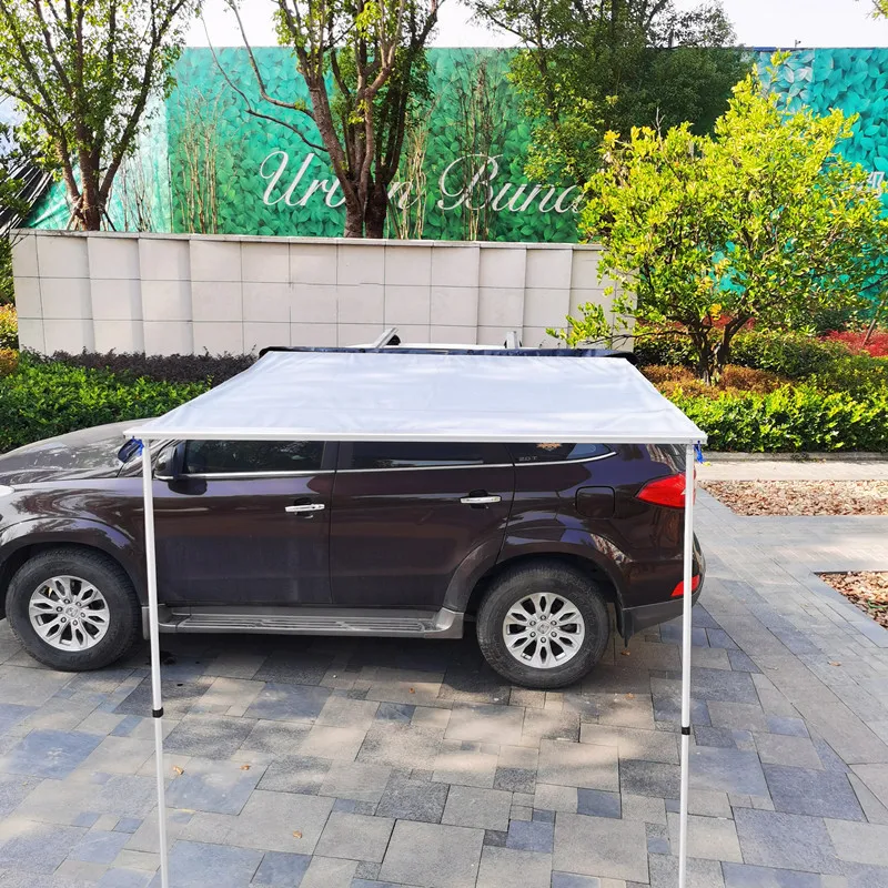 High Quality 4X4 2.5*3m SUV Roof Top Tent with Retractable Car Side Awning for Outdoor Camping Sale