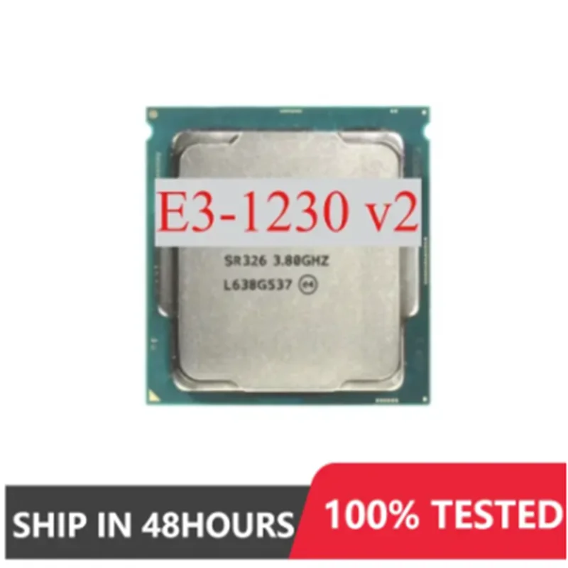 1pcs/lot perfect test Xeon E3-1230V2 E3-1230 v2 E3 1230v2 E3 1230 v2 3.3 GHz 8M 69W LGA 1155