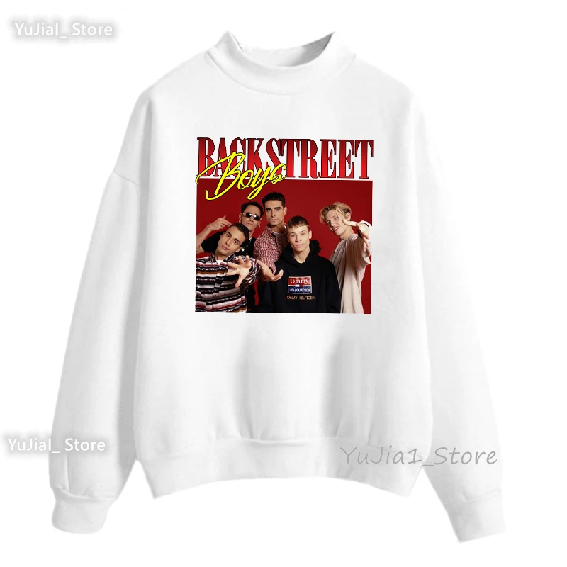 Pink Sweatshirt Women Clothes 2023 Backstreet Boys Dna Graphic Print Jumper Femme Thank You For The Memories Hoodie Female