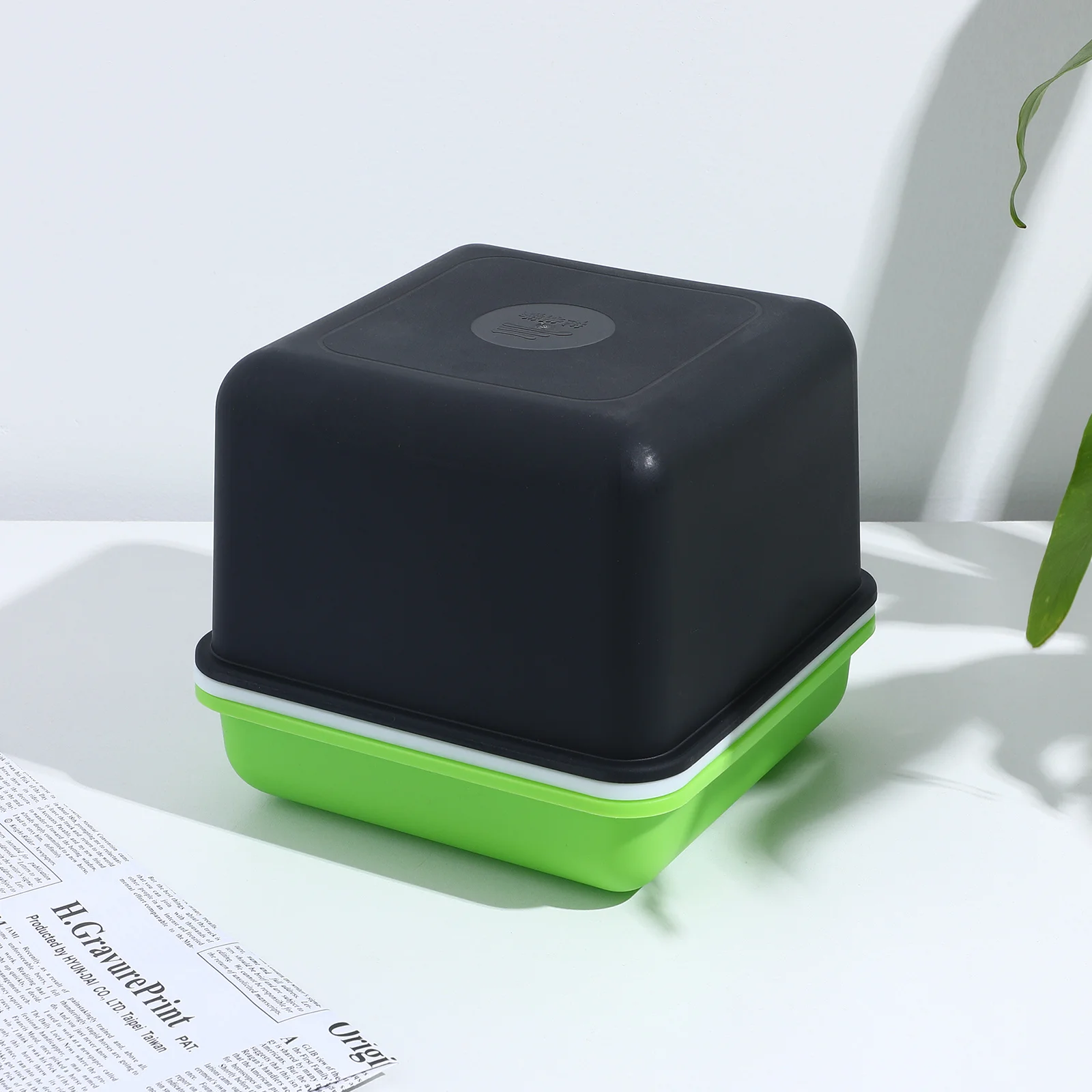 

1 Set Hydroponic Peanut Sprout Growing Box Large Capacity Water Storage Soil-Free Planting Oxygenated Nutrient-Rich Plastic