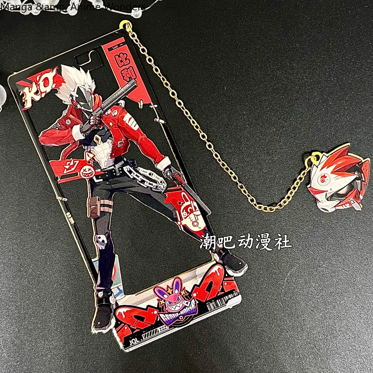 

Anime Zenless Zone Zero Belle Anby Demara Von Lycaon Cartoon Metal Book Mark Collection Gifts Bookmark Page Mark for Book Gift