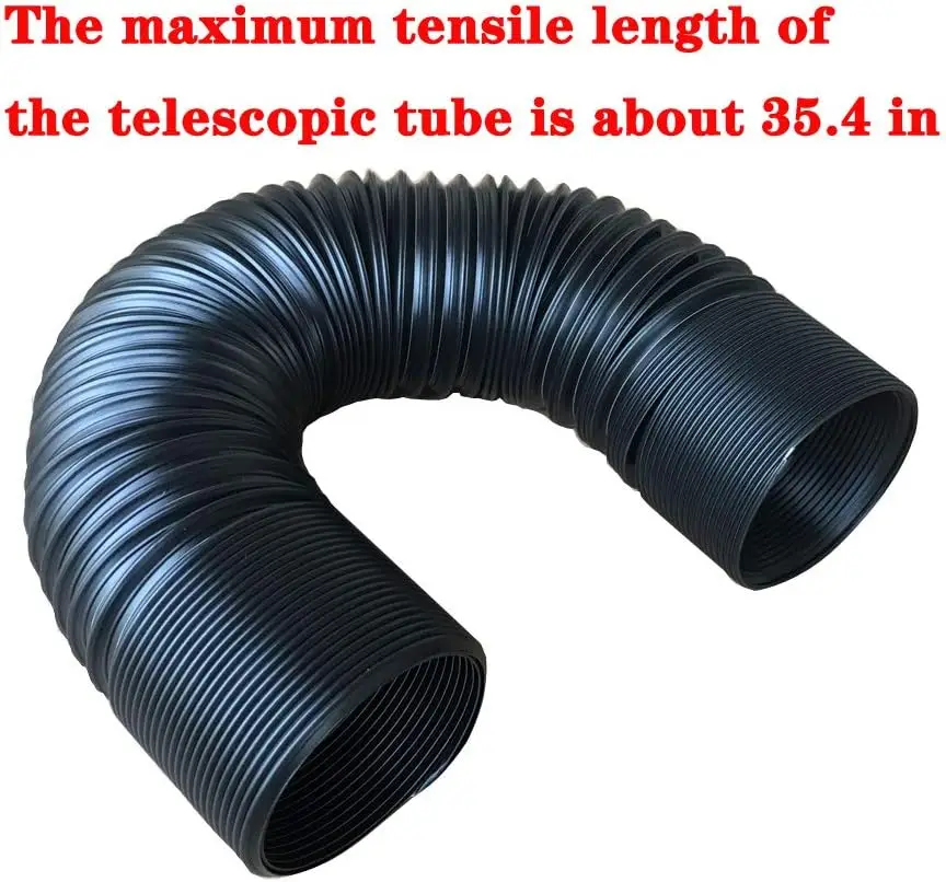 GM 3-дюймовый комплект закрытого впускного шланга с подачей фильтра холодного воздуха из углеродного волокна