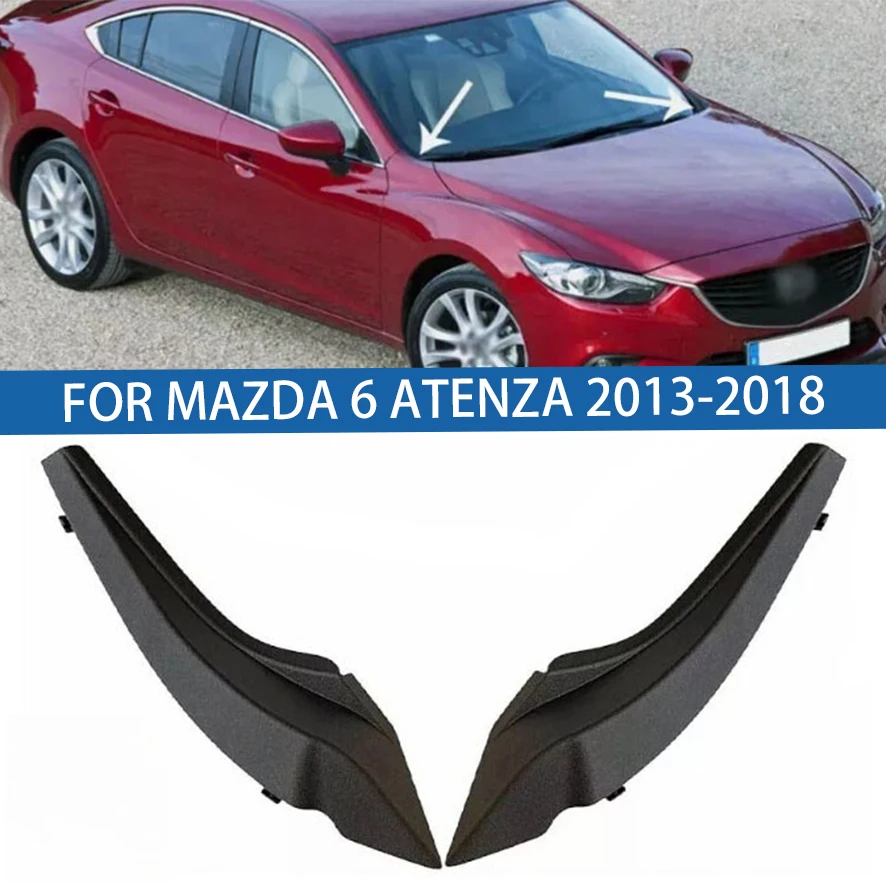 

For Mazda 6 Atenza 2013 2014 2015 2016 2017 2018 Front Windshield Wrap Corner Trim