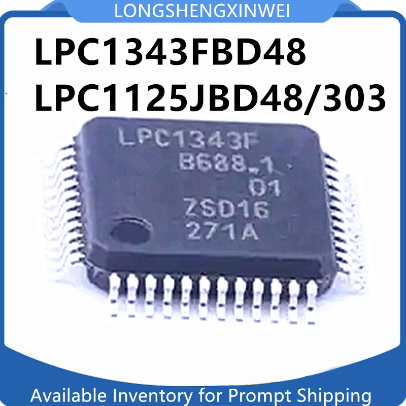 1PCS New LPC1343FBD48 LPC1343F QFP48 LPC1125JBD48/303 LPC1125J/303 32-bit Microcontroller Chip