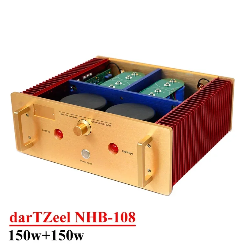 

150w Refer To Dartzeel NHB-108 High-end Power Amplifier High Power Soft Start Circuit Pure Voice HIFI 2-channel Audio Amplifier